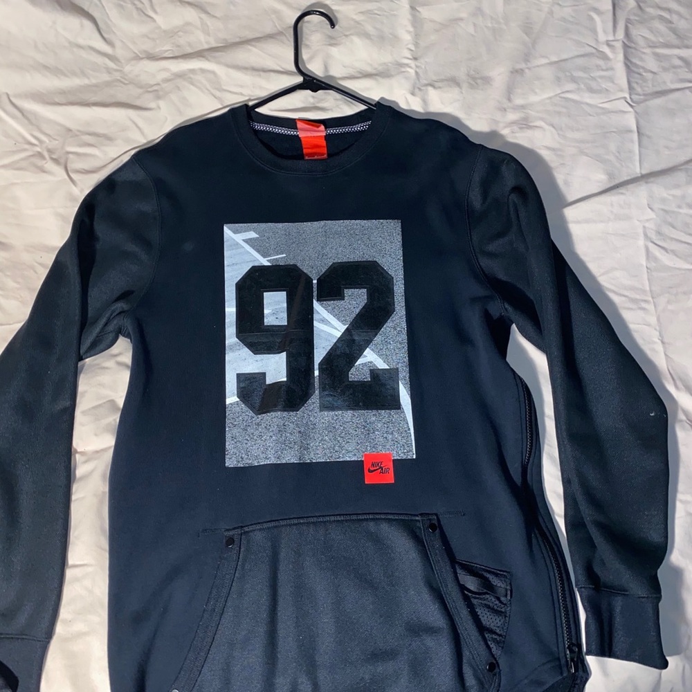 Vintage Nike sweatshirt side zip